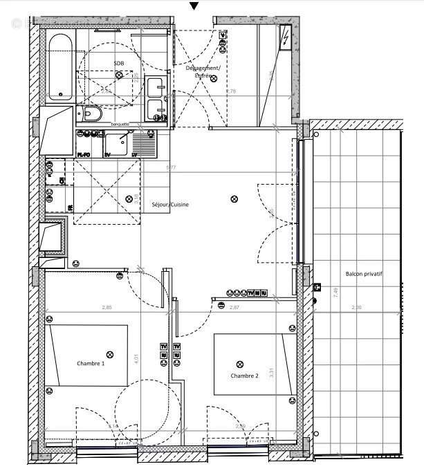 Appartement à CLICHY