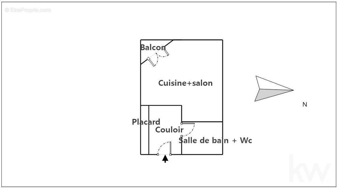 Appartement à MARSEILLE-3E