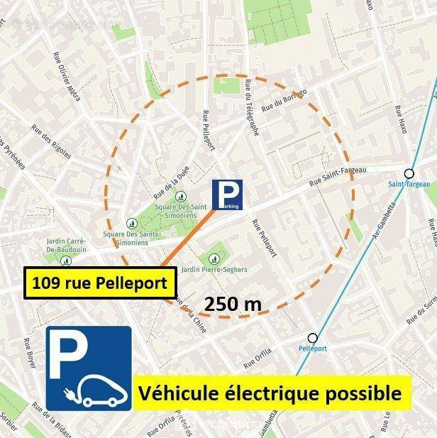 Parking à PARIS-20E