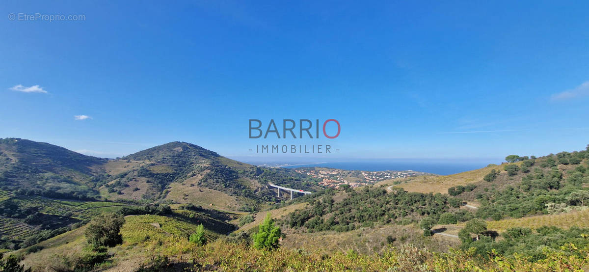 Terrain à COLLIOURE