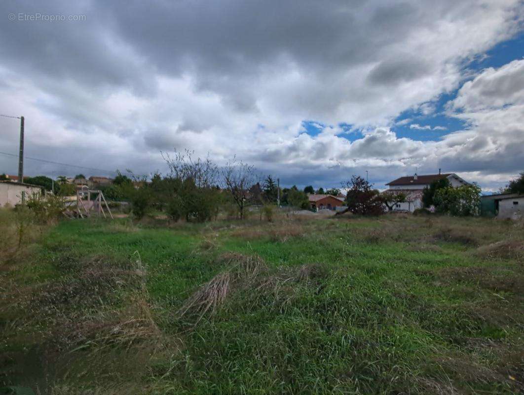 Terrain à VERNOSC-LES-ANNONAY