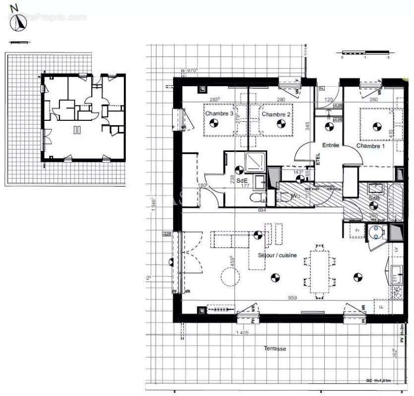 Appartement à CARBON-BLANC