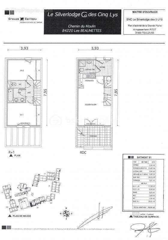 Appartement à BEAUMETTES