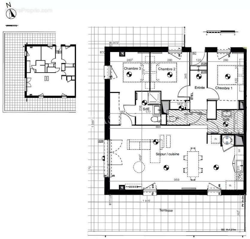 Appartement à CARBON-BLANC