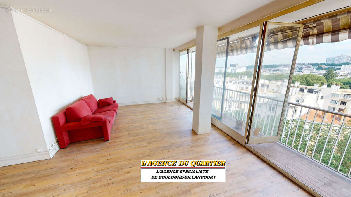 Appartement à BOULOGNE-BILLANCOURT