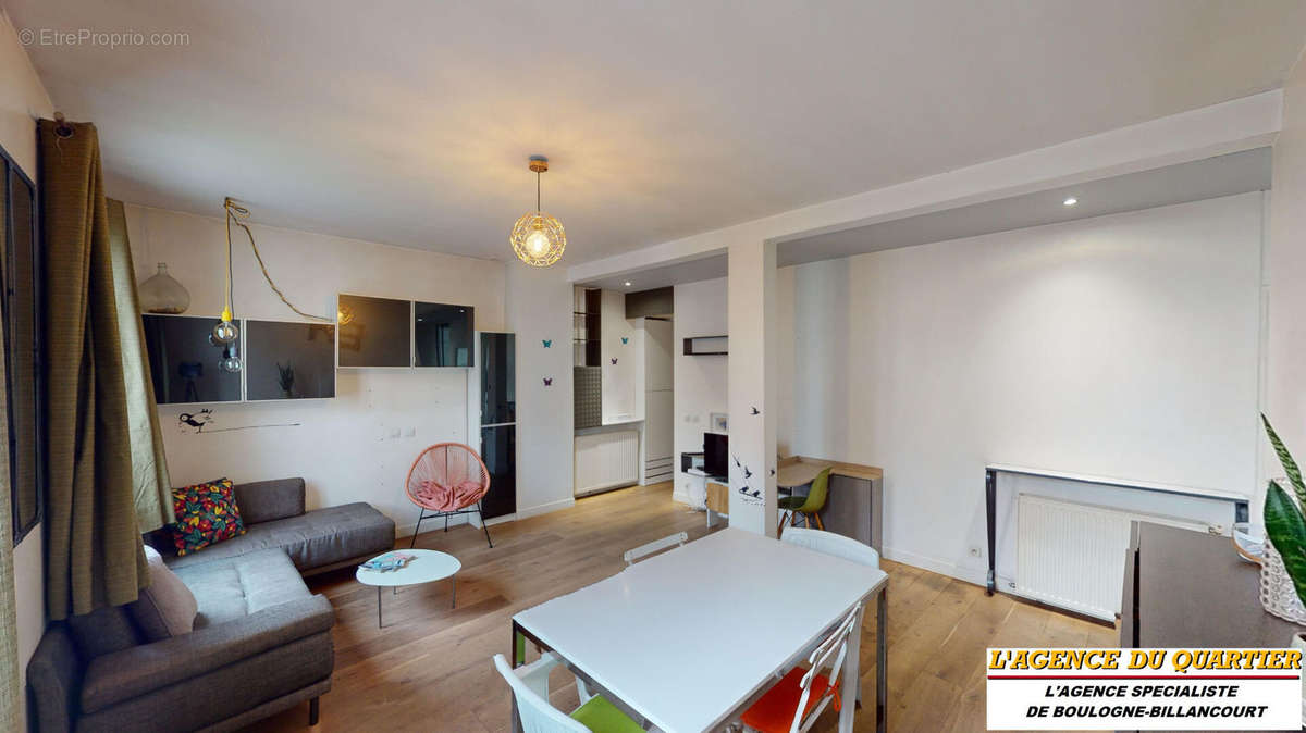 Appartement à BOULOGNE-BILLANCOURT