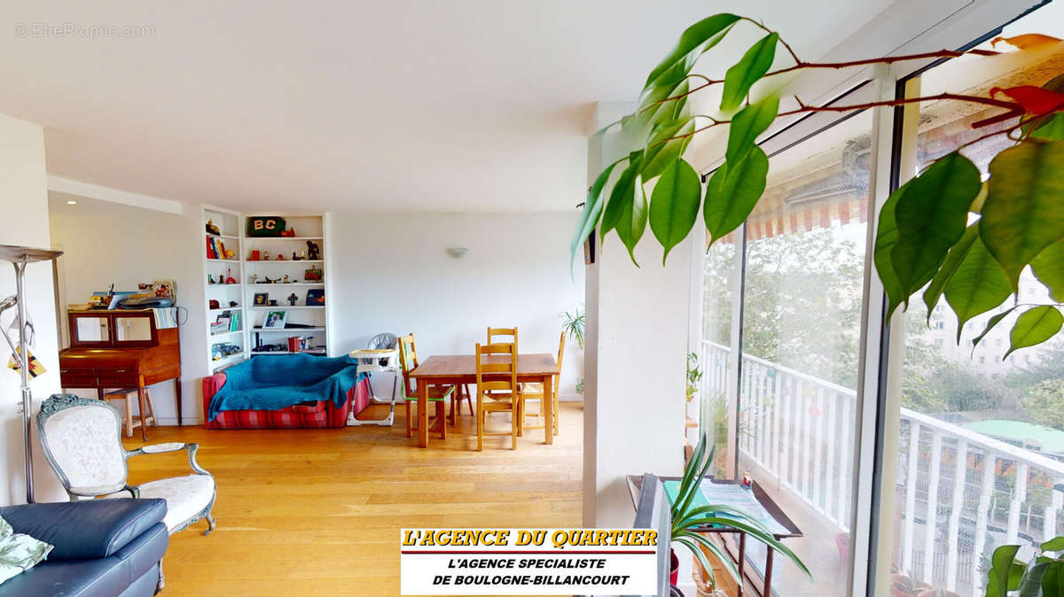 Appartement à BOULOGNE-BILLANCOURT