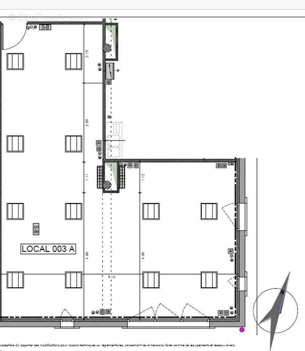 Plan - Commerce à CAVEIRAC