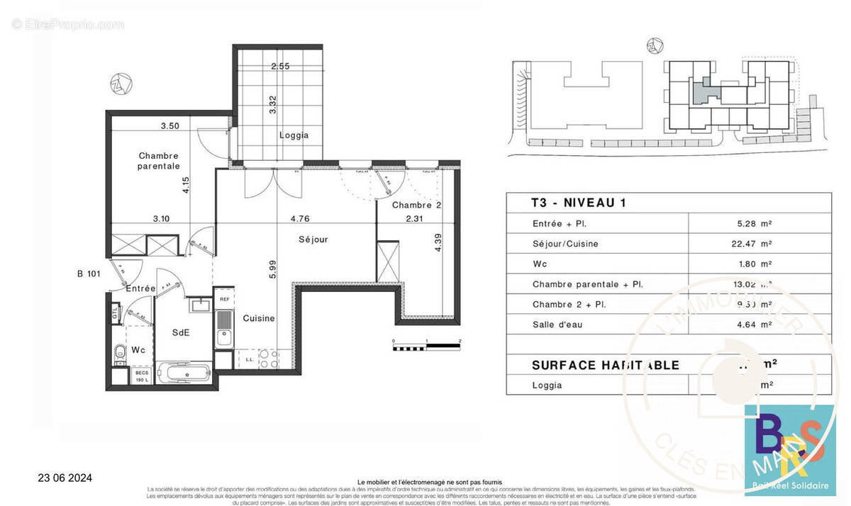 Appartement à FREJUS