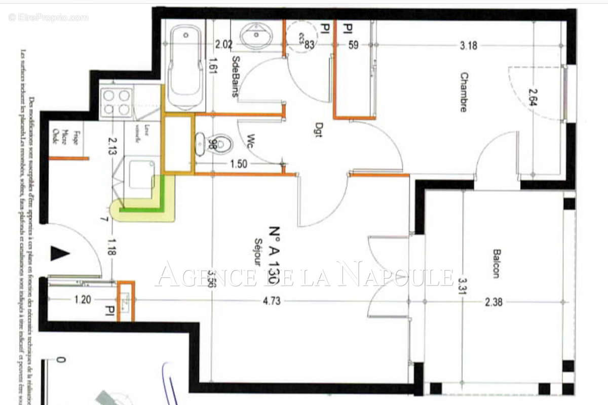 Appartement à MANDELIEU-LA-NAPOULE