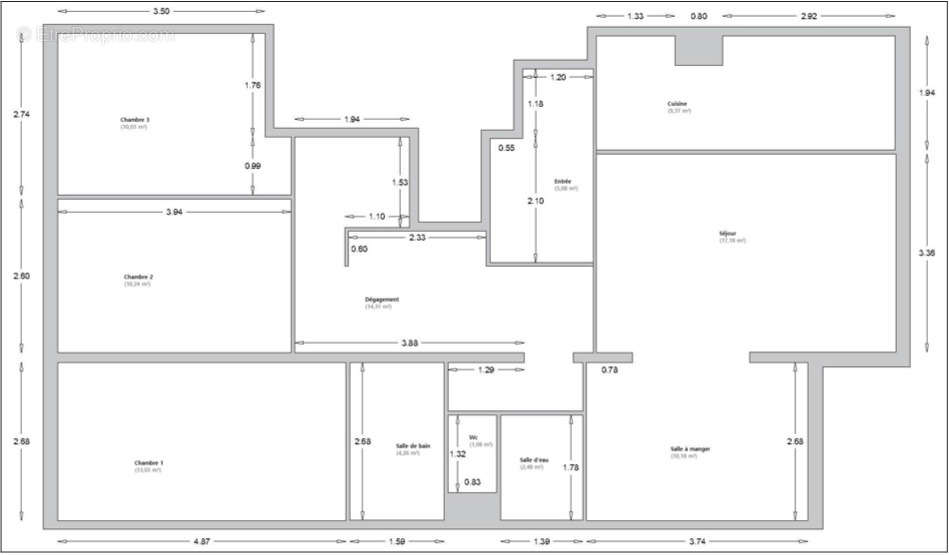 Appartement à CLAMART