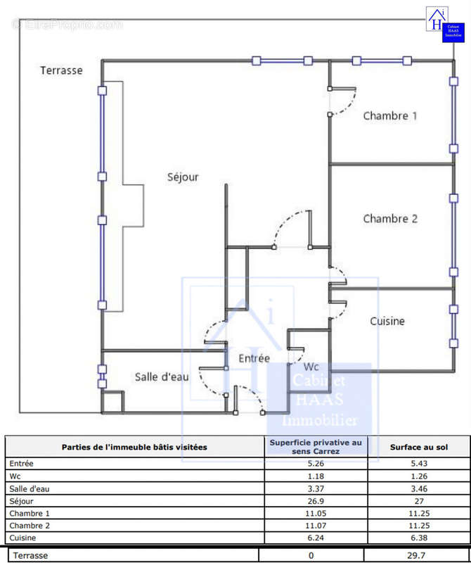 Plan - Appartement à MAISONS-ALFORT