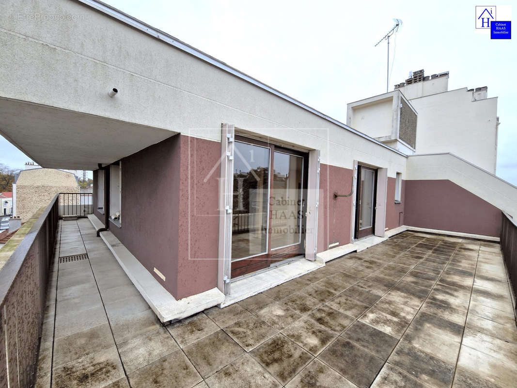 Terrasse - Appartement à MAISONS-ALFORT