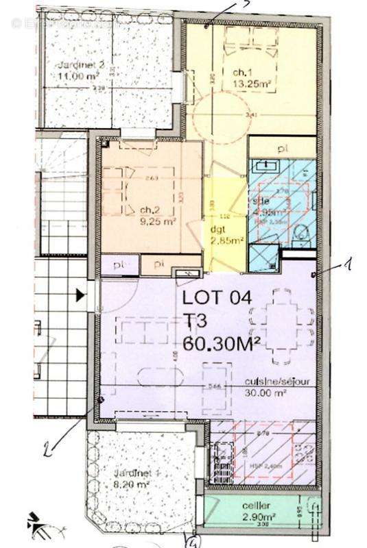 Appartement à SAINT-BRIEUC