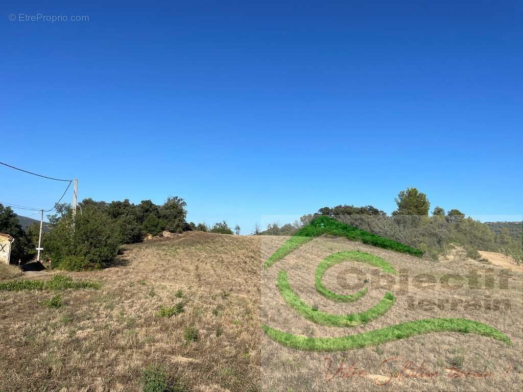 Terrain à PRADES-SUR-VERNAZOBRE