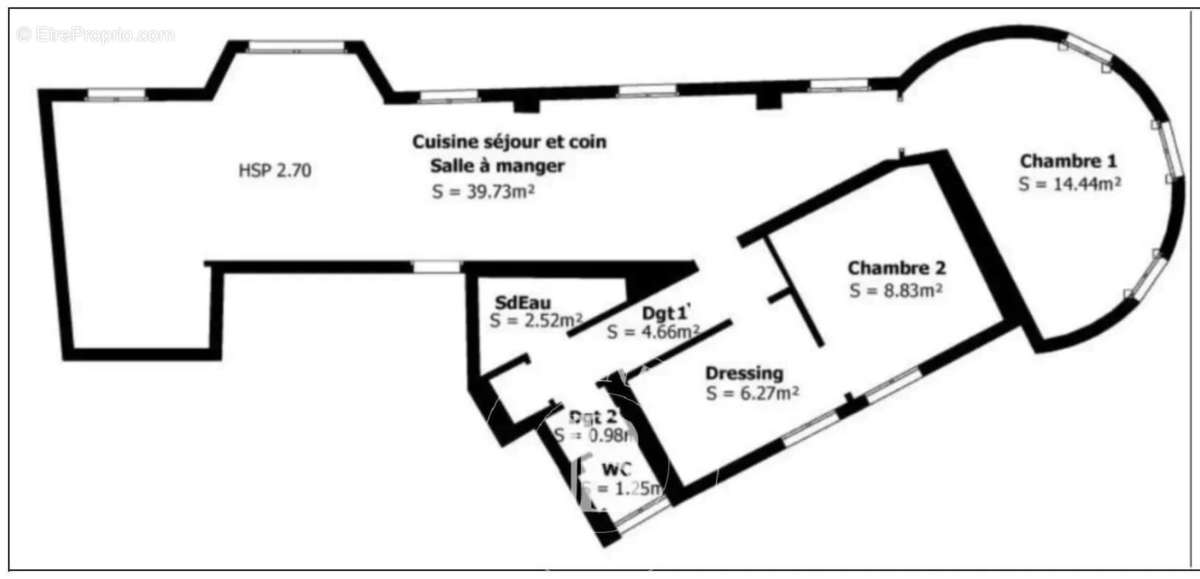 Appartement à PUTEAUX