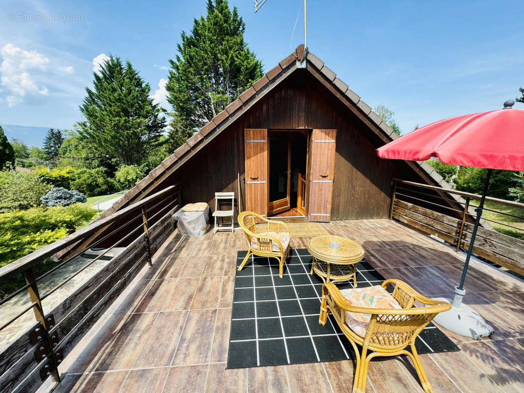 terrasse étage - Maison à VIRY