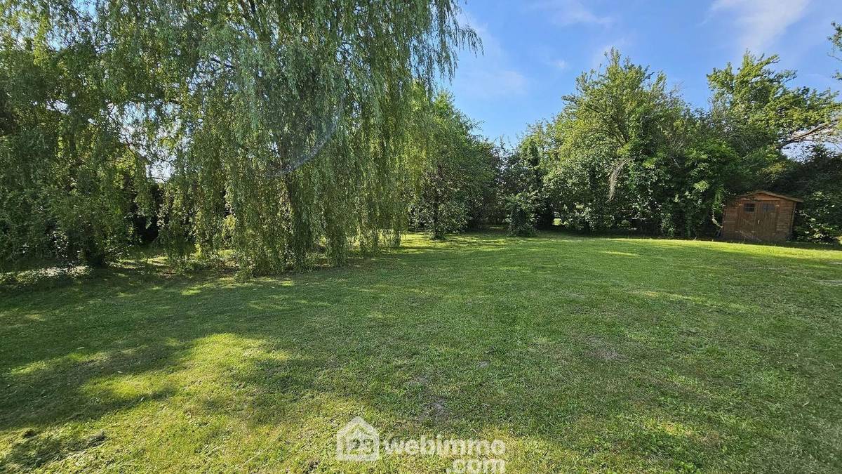 Un jardin exposé Sud sans vis-à-vis. - Maison à MILLY-LA-FORET