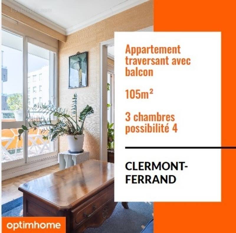 Appartement à CLERMONT-FERRAND