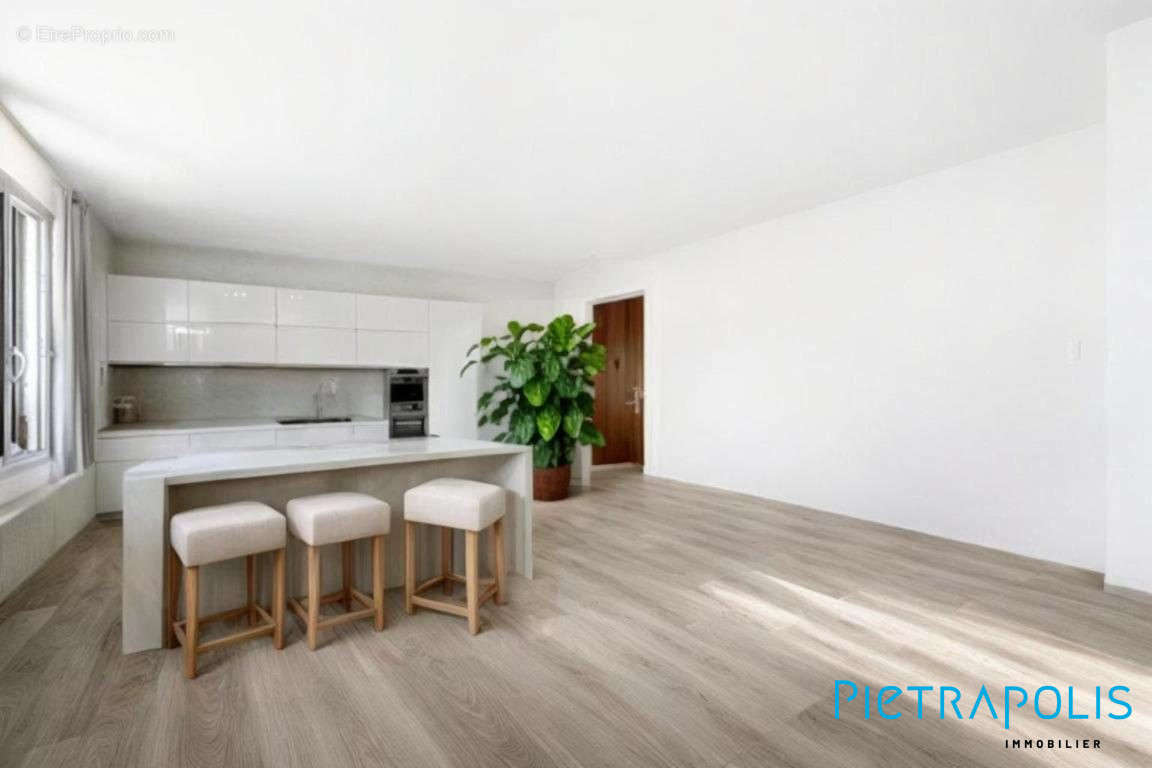 Cuisine - Proposition d&#039;aménagement  - Appartement à LYON-7E