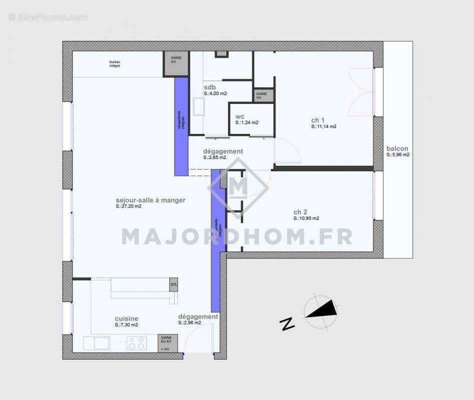 Appartement à MARSEILLE-5E