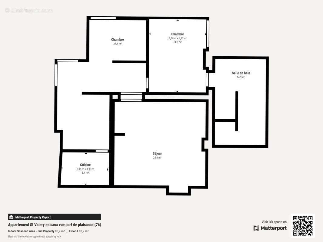 Appartement à SAINT-VALERY-EN-CAUX