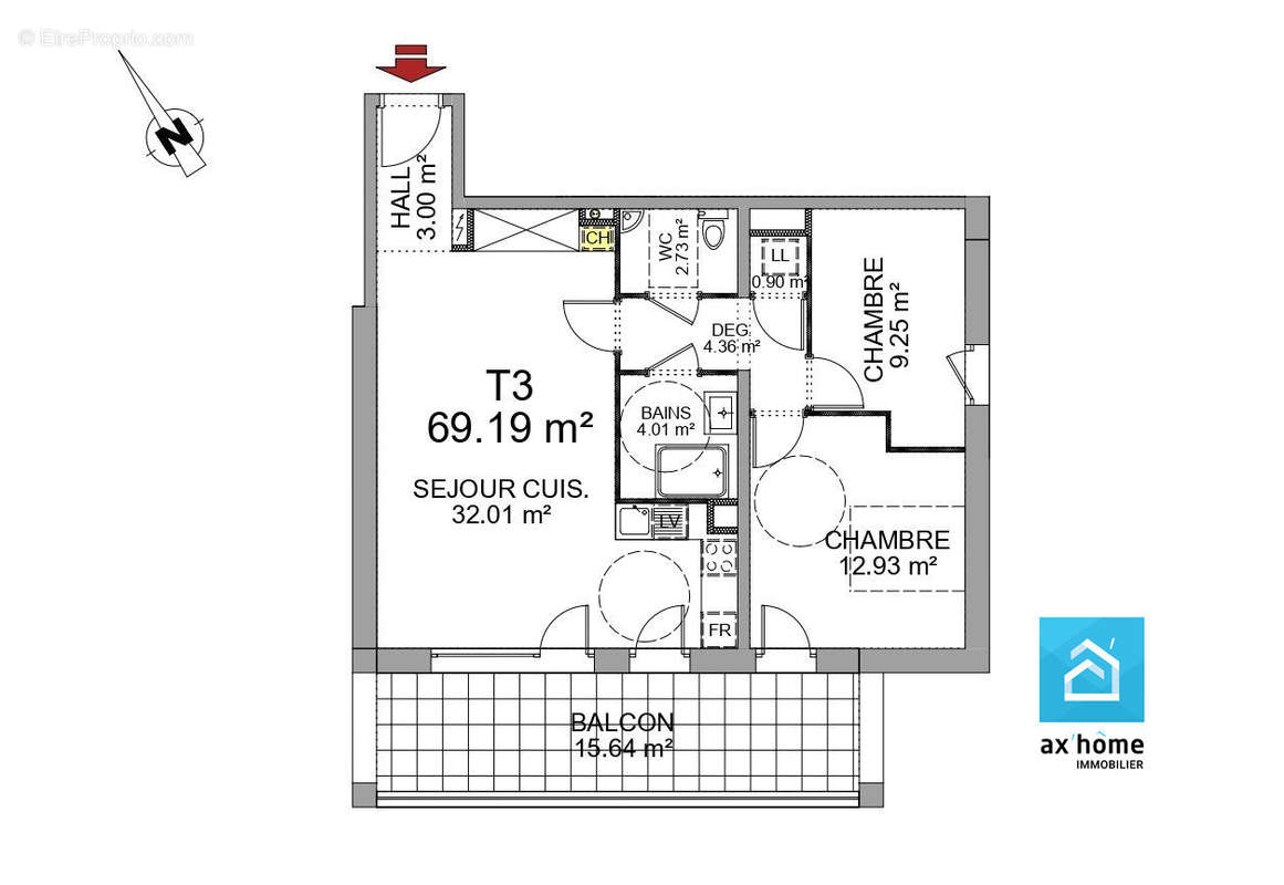 Appartement à ERNOLSHEIM-BRUCHE