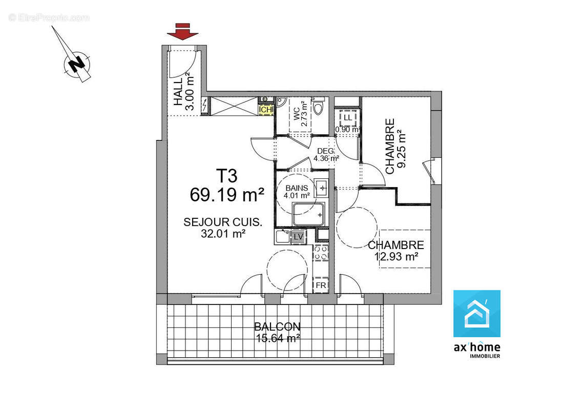 Appartement à ERNOLSHEIM-BRUCHE