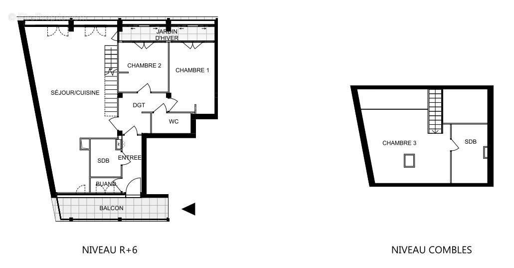 Appartement à PARIS-16E