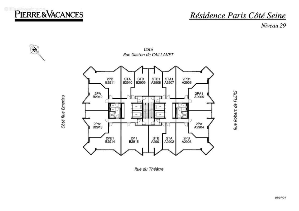 Appartement à PARIS-15E