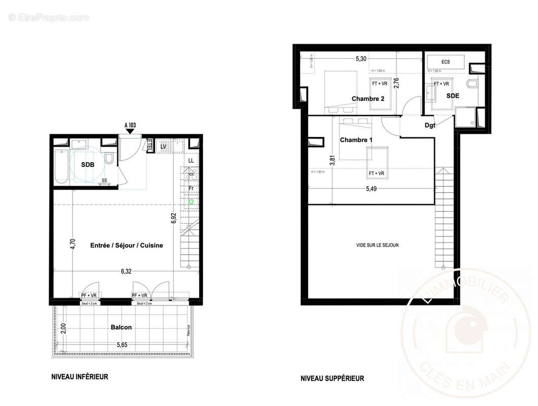 Appartement à COGOLIN