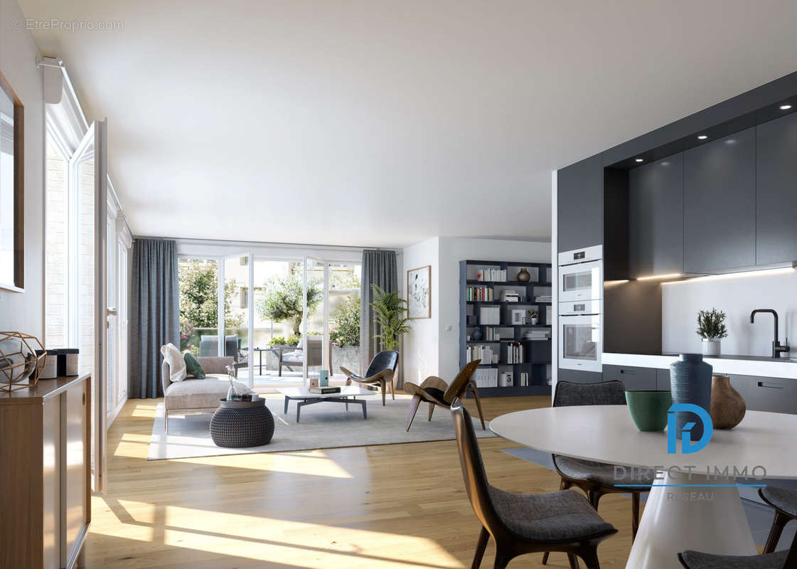 Appartement à ISSY-LES-MOULINEAUX