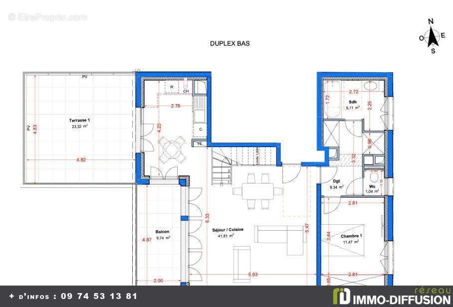 Appartement à LE PERREUX-SUR-MARNE