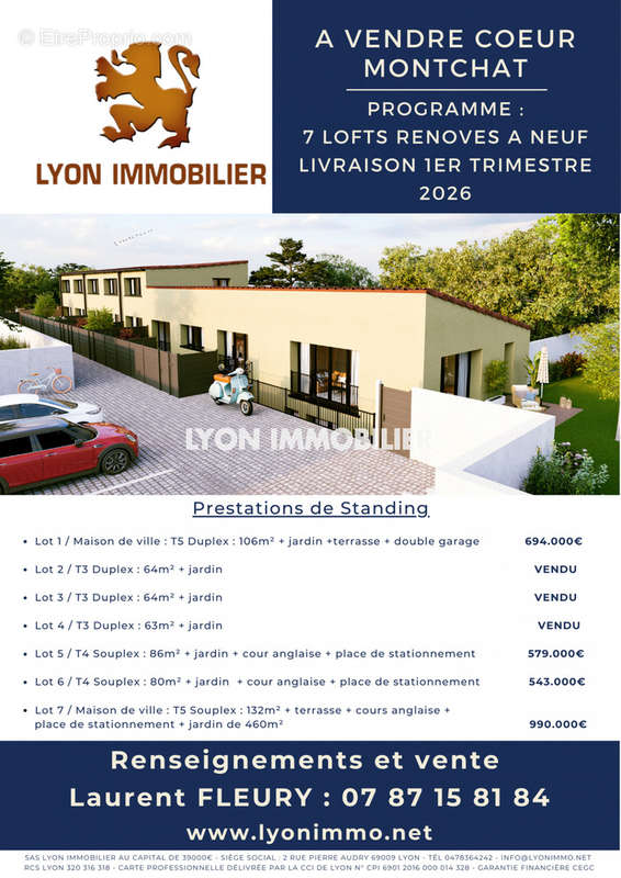 Maison à LYON-3E