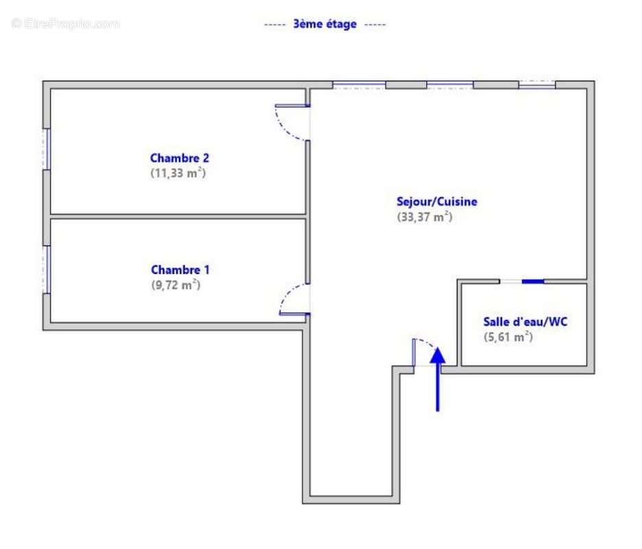 Appartement à MARSEILLE-2E