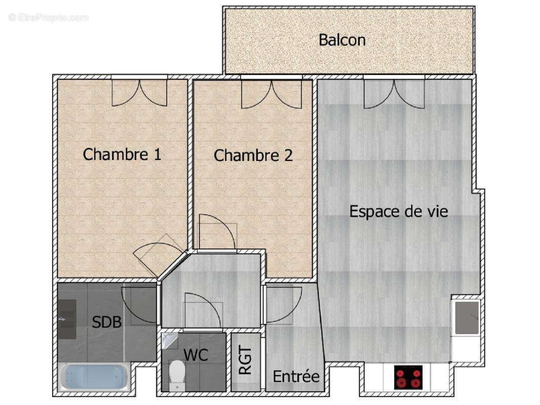 Appartement à PERSAN