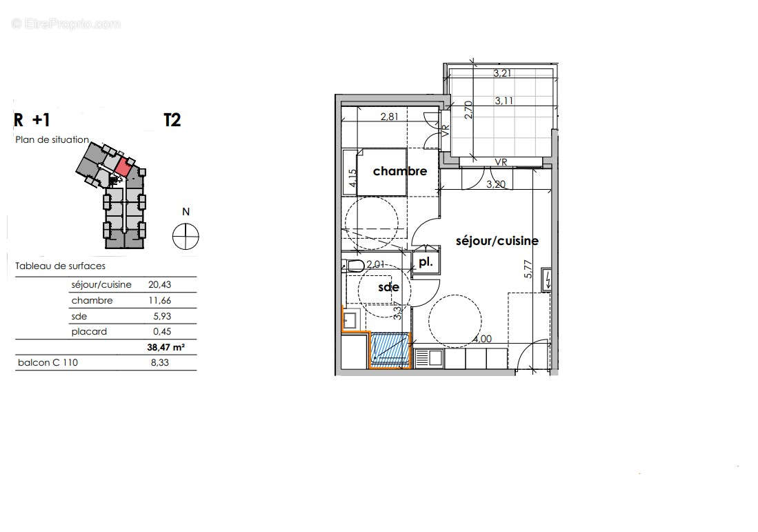 Appartement à SAUVIAN