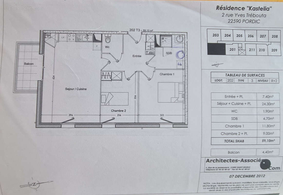 Appartement à PORDIC