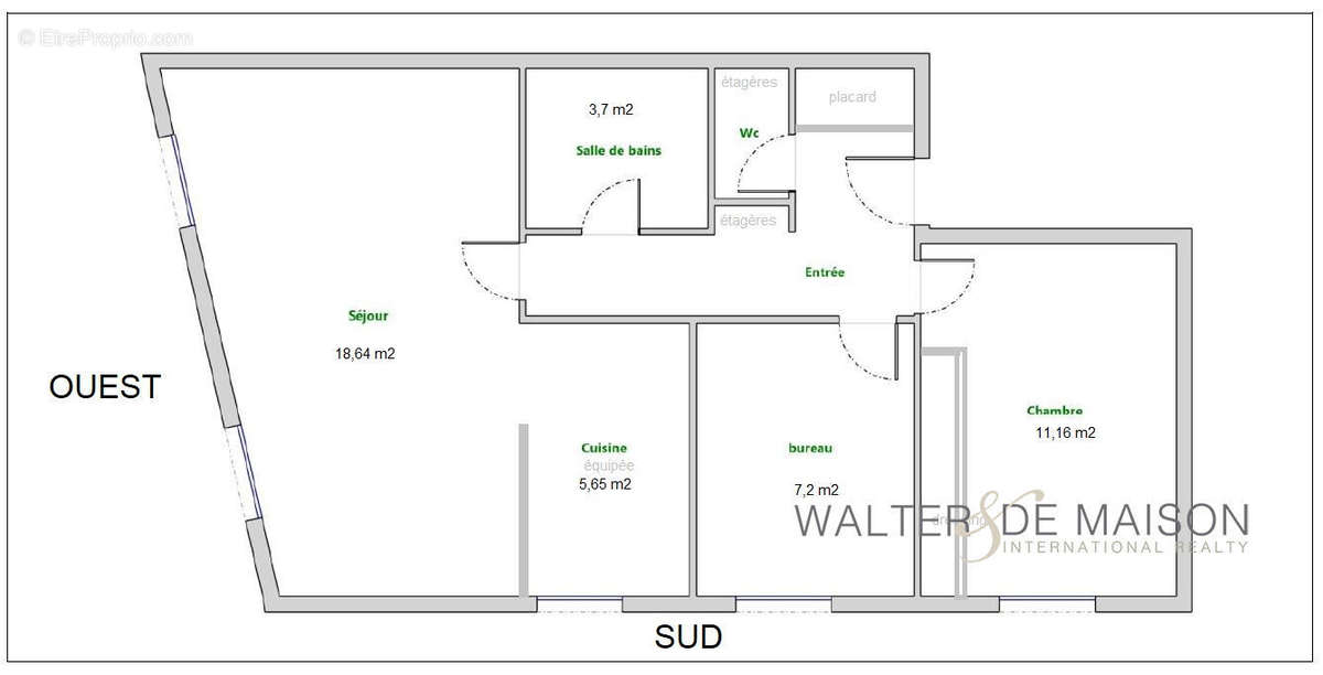 Appartement à VERSAILLES