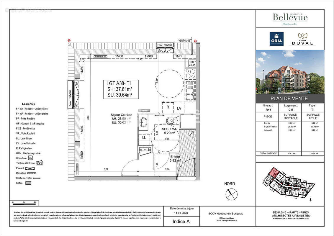 Appartement à HAUBOURDIN