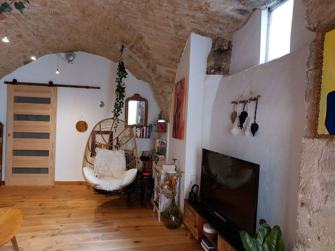 Séjour - Appartement à POUSSAN