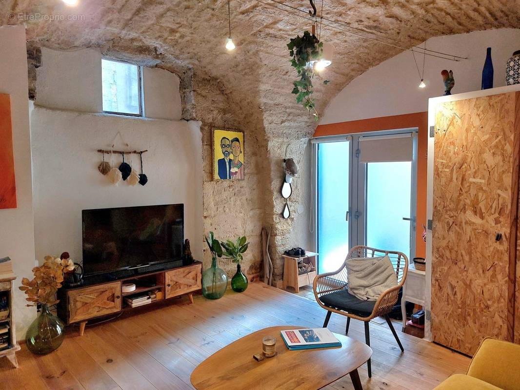 Séjour - Appartement à POUSSAN