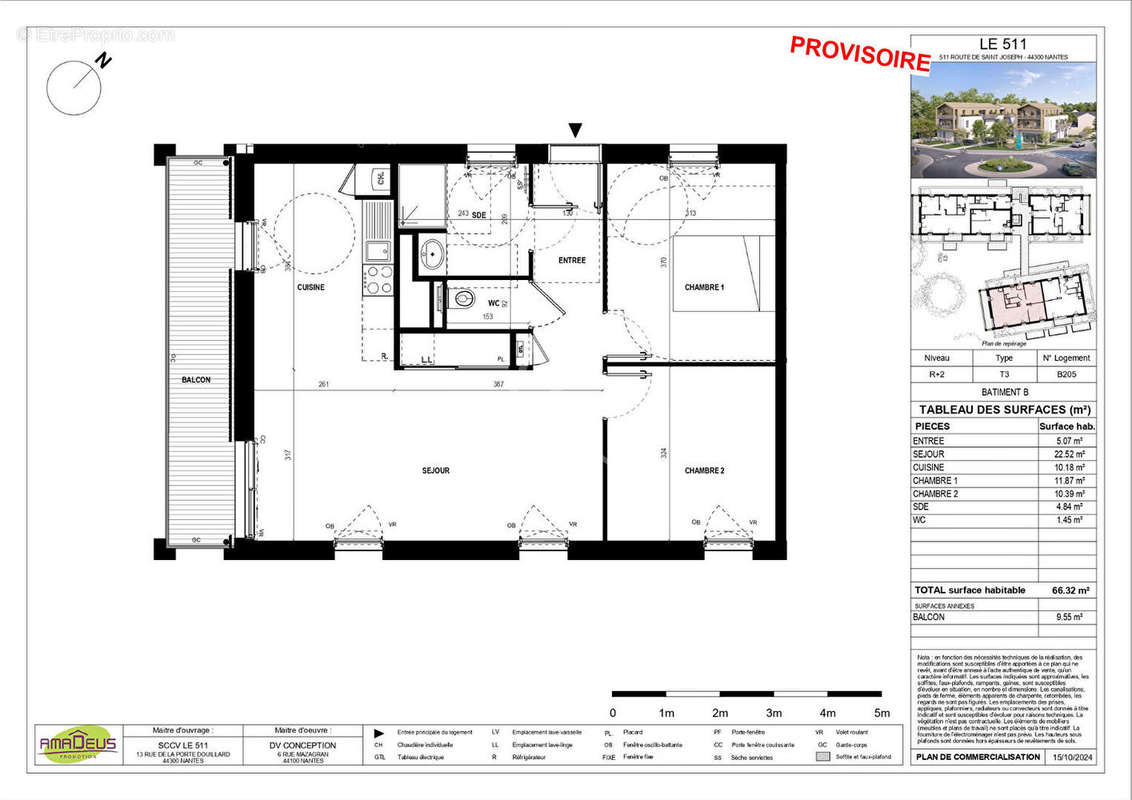 Appartement à NANTES