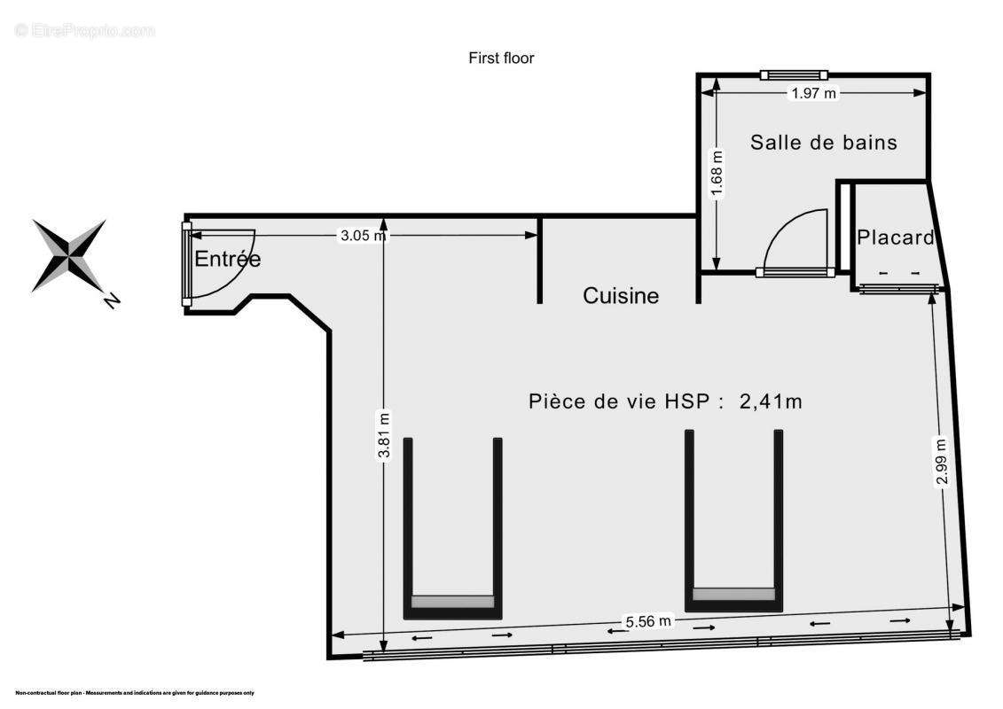 Appartement à PARIS-1E