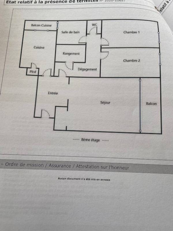 Appartement à MARSEILLE-12E