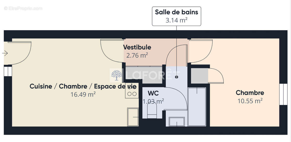 Appartement à AUDIERNE