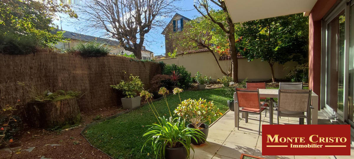 Jardin plein sud - Appartement à VERSAILLES