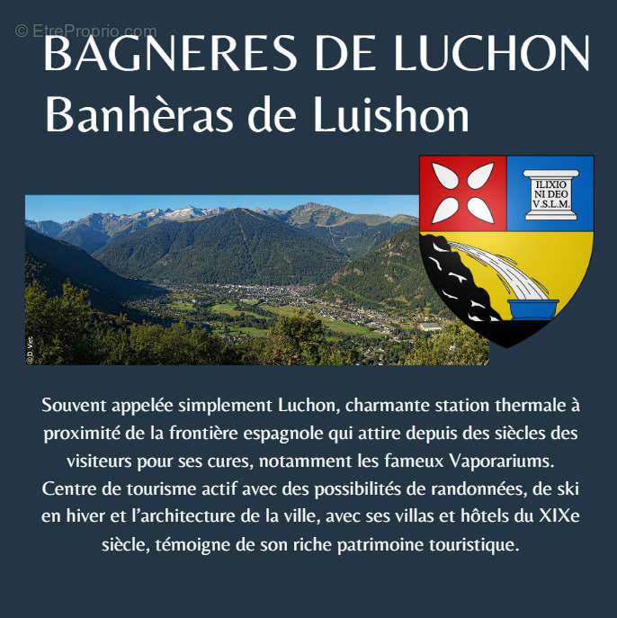 Appartement à BAGNERES-DE-LUCHON