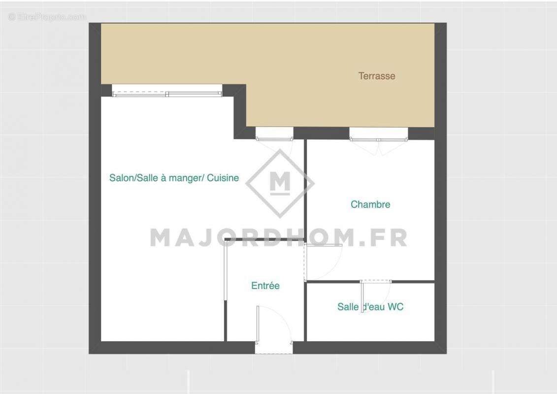 Appartement à MARSEILLE-2E