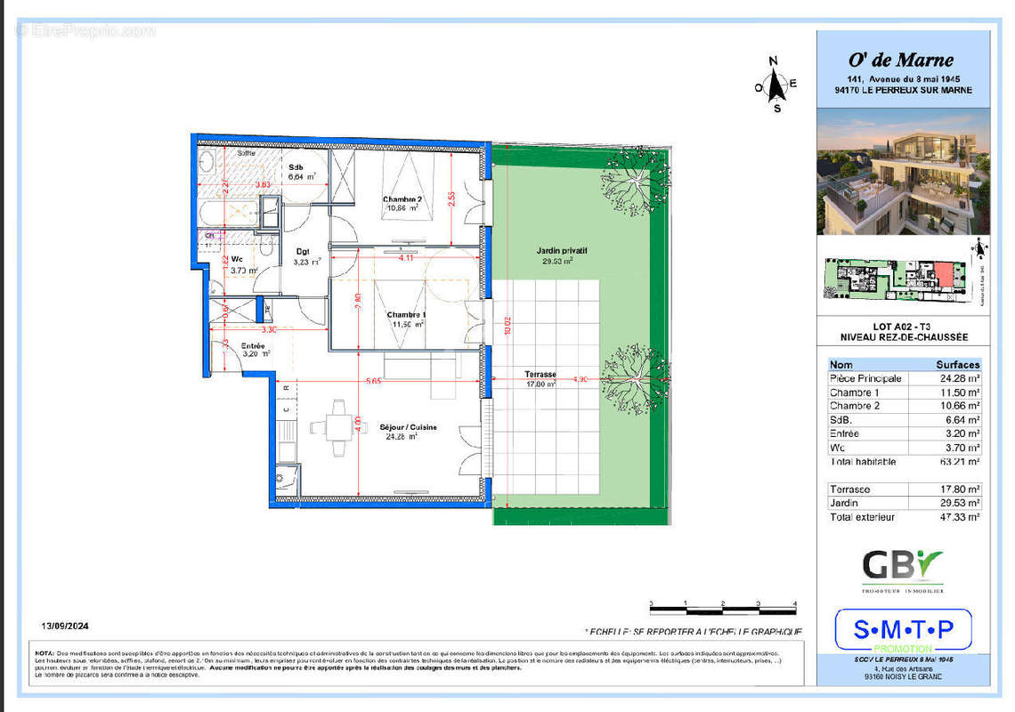 Appartement à LE PERREUX-SUR-MARNE